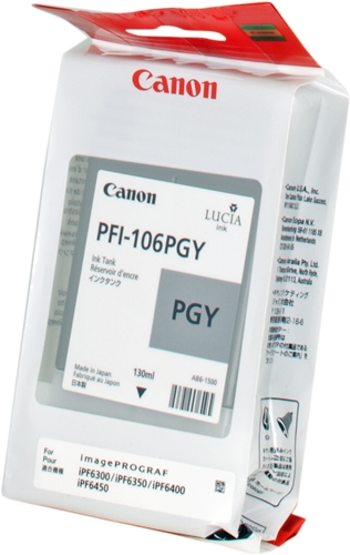Canon Pfi106pgy Gris Photo
