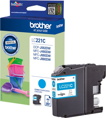 Brother LC221 Azul