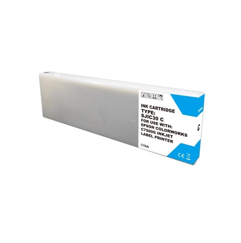 Epson SJIC30 AZUL COMPATIVEL