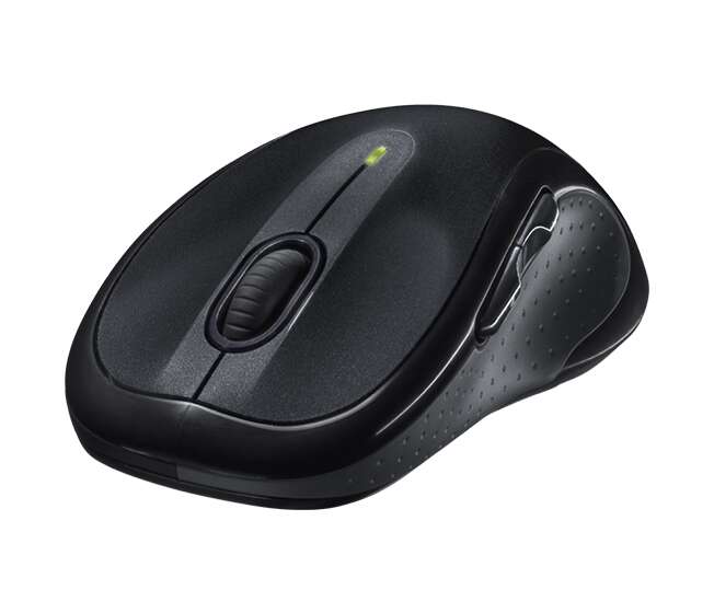 Rato Laser Sem Fios Logitech M510 USB 1000dpi - 7 Botões Programáveis ​​​​- Uso por Destros - Preto