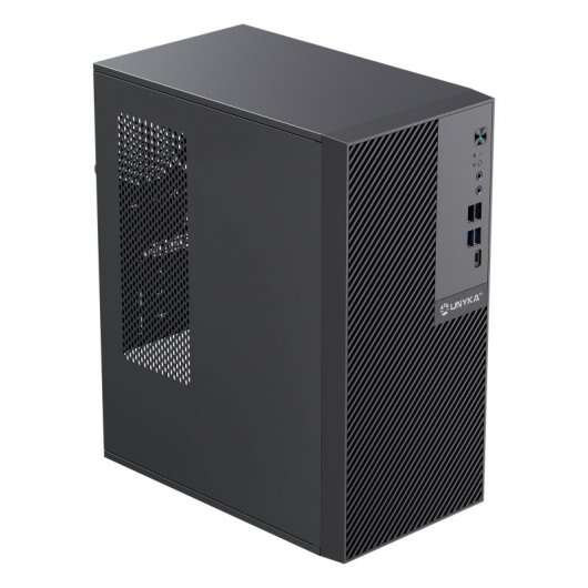 Caixa Unykach Numen 500 Pro Midi Tower ITX, MicroATX - Suporta discos de 3,5