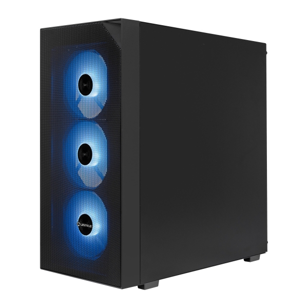 Caixa Unykach Revelat Mesh Compact Edition ATX, Micro ATX e ITX - Painel lateral em vidro temperado - Baias para drives de 3,5