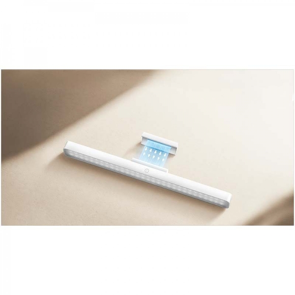 Xiaomi Luz de Leitura Magnética Multifunções Lâmpada Magnética 150lm - Temperatura de Cor 4000K - Autonomia até 4,5 horas - Inclui Base Adesiva com Acoplamento Magnético - Cor Branco