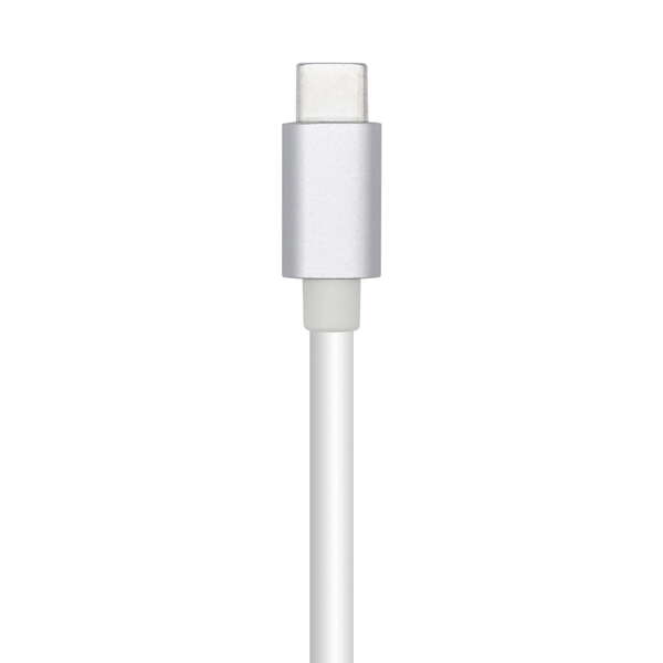 Aisens Conversor USB3.1 Gen1 USB-C a Ethernet Gigabit 10/100/1000 Mbps - 15cm - Color Plata