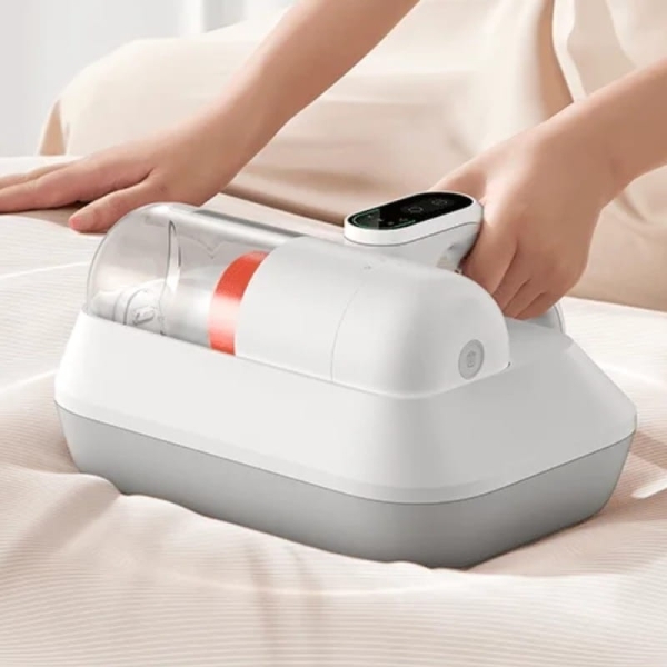 Aspirador Xiaomi Dust Mite Pro 400W - Até 14.000 Pa - Ecrã LED - Desinfeção por Luz UV - Secagem com Ar Quente a 55°