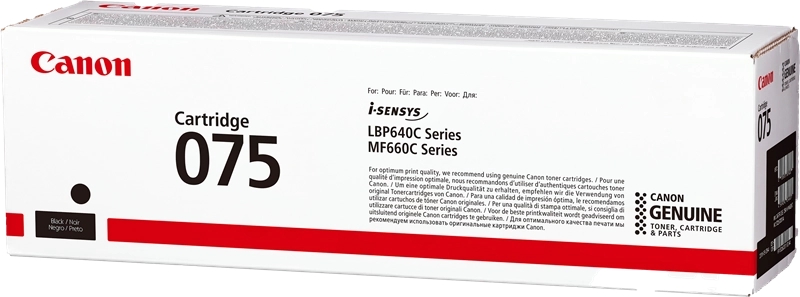 Canon 075 Preto - 6365C002