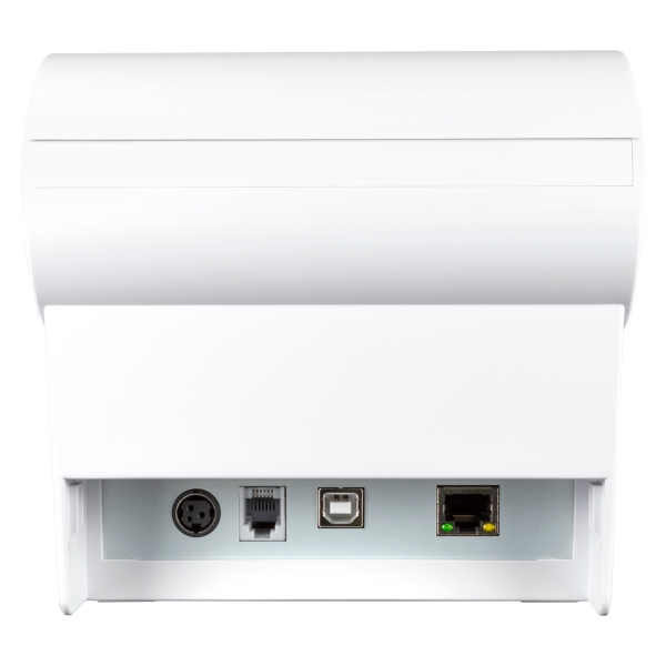 Unykach POS5 White Impressora Termica de Recibos - Velocidade 230mm/s - USB, RJ-45, RJ-12 y RJ11