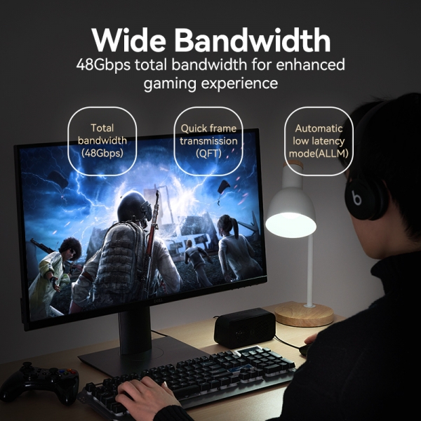 Vention Cabo HDMI Macho a HDMI Macho 2.1 8K - 5m - Cor Azul