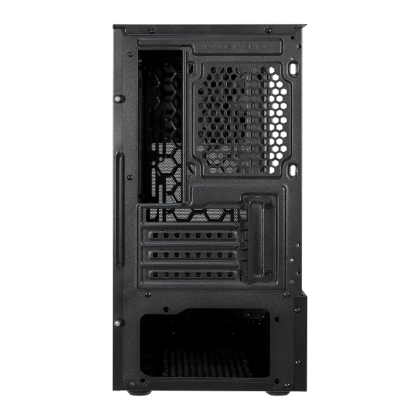 Caixa Unykach Aero C25 MicroATX - Fonte de alimentação de 500 W incluída - Suporta unidades de 3,5
