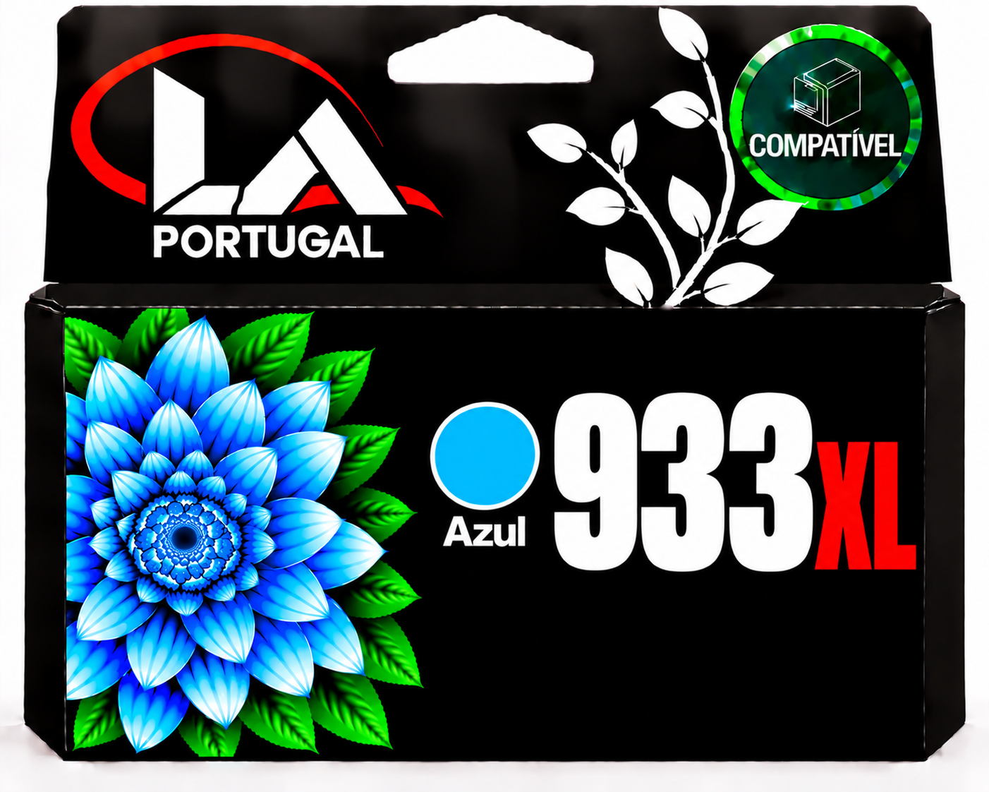 TINTEIRO COMPATIVEL COM HP 933XL - AZUL 
