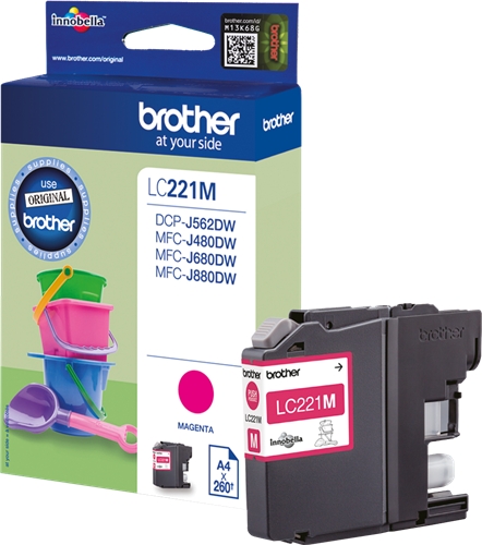 Brother LC221 Magenta
