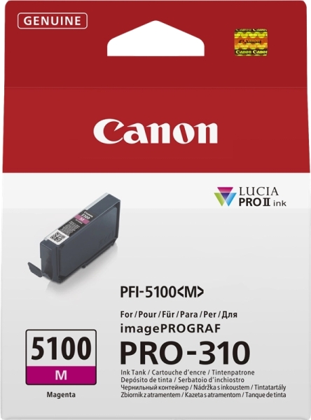 Canon PFI5100 Magenta - PFI5100M/ 6954C001