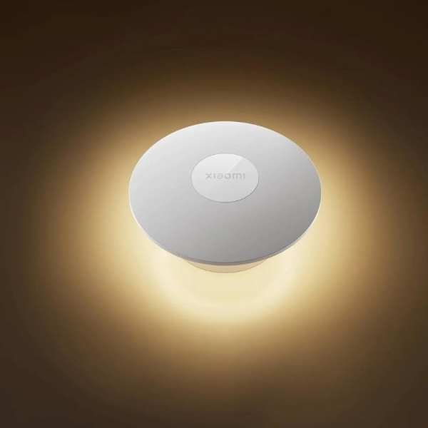 Xiaomi Night Light 3 2700K Lâmpada de Noite - 2 Níveis de Brilho - Base Magnética - Sensor de Movimento - Bateria de 600mAh