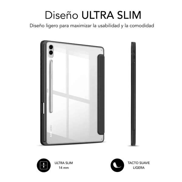 Teclado Subblim Smart Backlit BT - Conectividade Bluetooth 30 - Iluminação ajustável a 7 cores - Design fino de 6 mm - Tecnologia de membrana de alta precisão - Bateria de longa duração - Cinzento