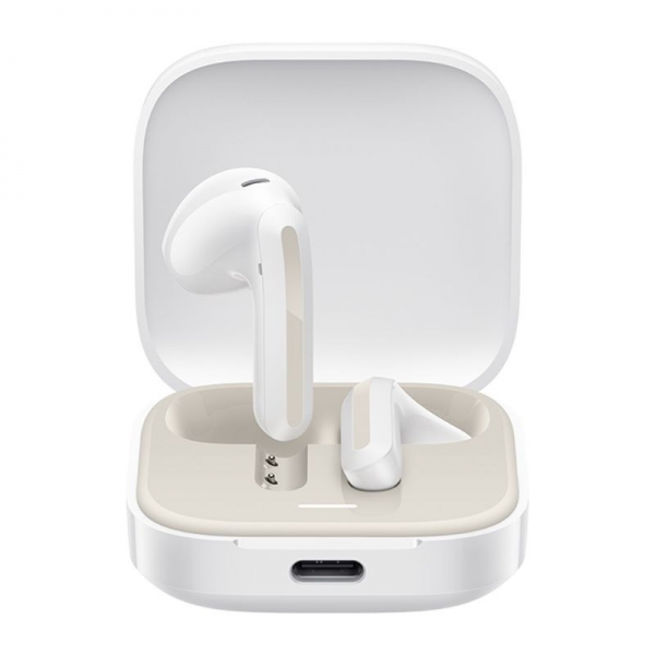 Auriculares Xiaomi Redmi Buds 6 Active Bluetooth 5.4 TWS - Microfone integrado - Bateria com duração até 6 horas - Controlo por toque - Branco