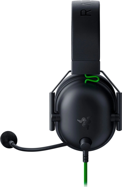 Headset Gamer Razer BlackShark V2 X - Microfone Razer HyperClear Cardioide - Som 7.1 - Cancelamento Passivo de Ruído - Multiplataforma - Ligação Jack 3.5 - Cor Preto