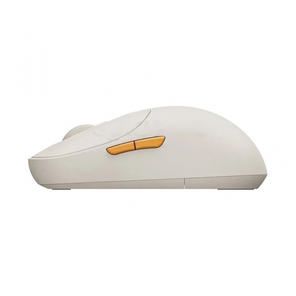 Rato sem fios Xiaomi 3 com adaptador de 2,4 GHz e Bluetooth 1200 dpi - 5 botões - Utilização para destros - Branco