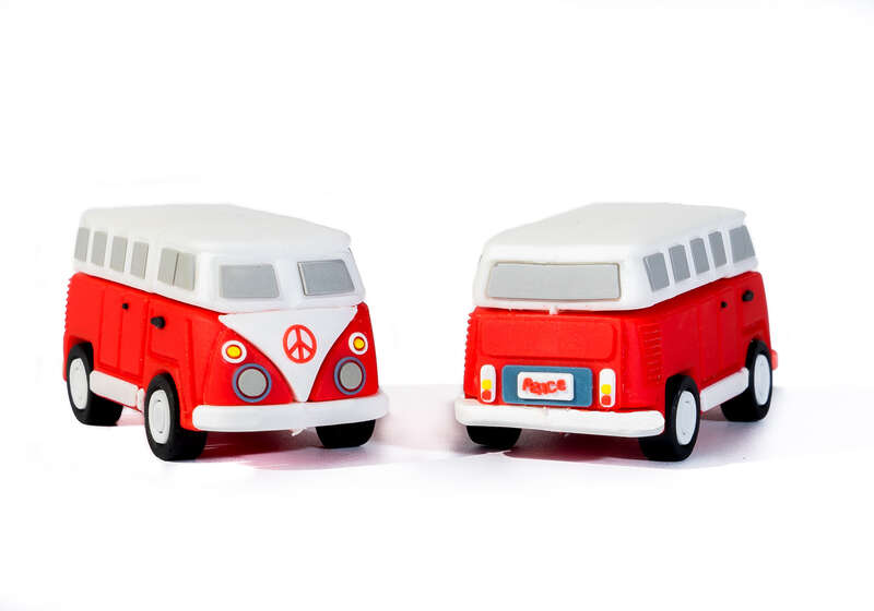 TechOneTech Hippie Van Bang Camper USB 2.0 Memória 32GB (Pendrive)