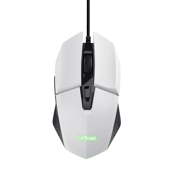 Rato Gamer Iluminado Trust Felox - Velocidade Ajustável 200-6400 DPI - 3 Configurações LED Multicolor - 6 Botões Programáveis