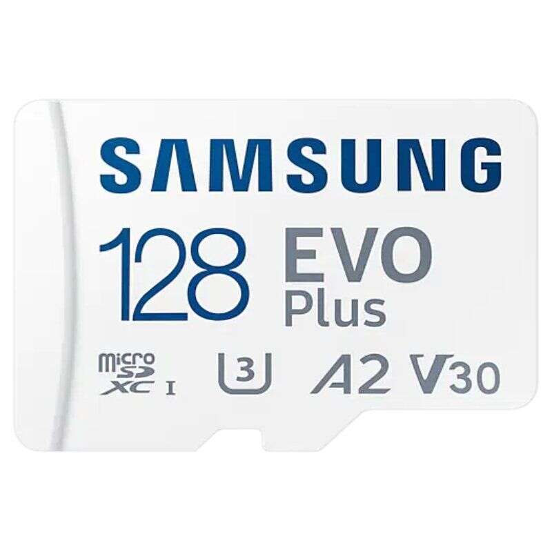 Cartão Samsung EVO Plus Micro SDXC 128 GB UHS-I U3 V30