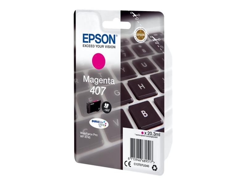 Epson 407 Magenta  - C13T07U340