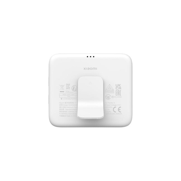 Xiaomi Mi Monitor de Temperatura e Humidade 3 Bluetooth - Temperatura de 0 a 60°C e Humidade de 0% a 99% HR - Data e Hora - Branco