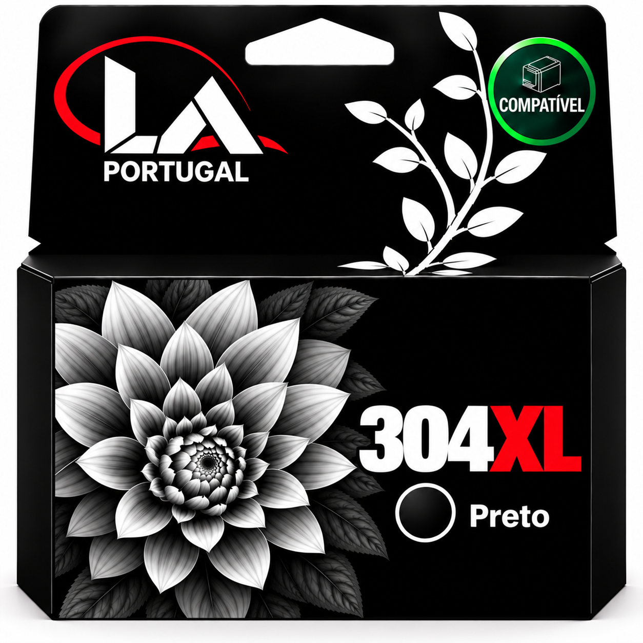 TINTEIRO COMPATIVEL COM HP 304XL - PRETO 
