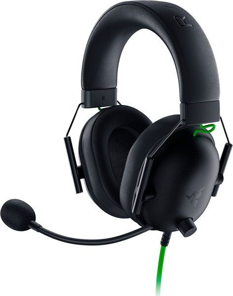 Headset Gamer Razer BlackShark V2 X - Microfone Razer HyperClear Cardioide - Som 7.1 - Cancelamento Passivo de Ruído - Multiplataforma - Ligação Jack 3.5 - Cor Preto