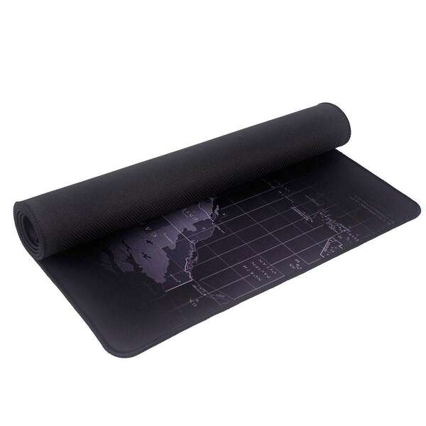 Tapete de Rato Subblim Extra Grande 900x400mm - Amplo espaço para jogos ou trabalho - Bordas costuradas duráveis ​​- Alta qualidade de impressão - Fácil limpeza - Alta elasticidade - Base antiderrapante - Preto