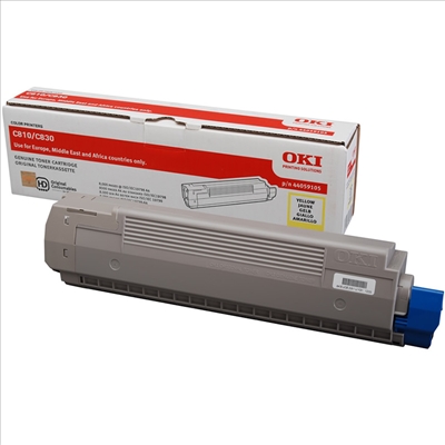 Oki C810/ C830 Amarelo 