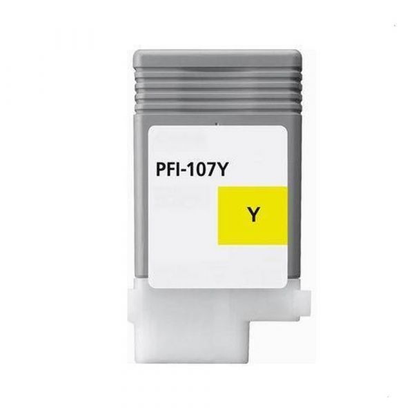 Canon Pfi107y		 Amarela  Compativel