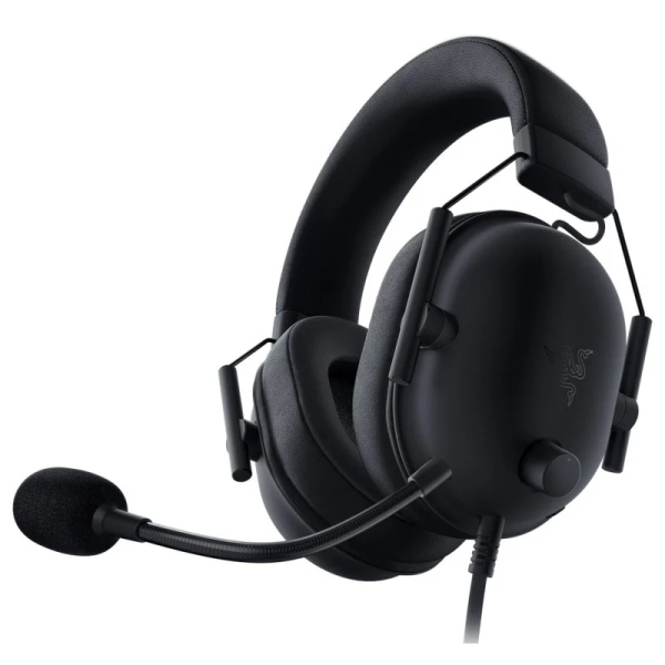Headset Gamer Razer BlackShark V2 X PS - Microfone Razer HyperClear Cardioide - Som 7.1 - Cancelamento Passivo de Ruído - Licença Oficial PlayStation - Ligação Jack 3.5 - Cor Preto