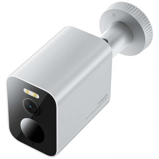 Câmara de vigilância exterior Xiaomi BW300 2K - Campo de visão de 130º - Deteção de movimento humano - Visão noturna a cores - IP67 - Chamada bidirecional - Branca