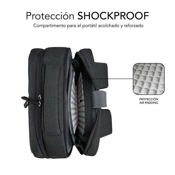 Mochila para portátil Subblim 15,6