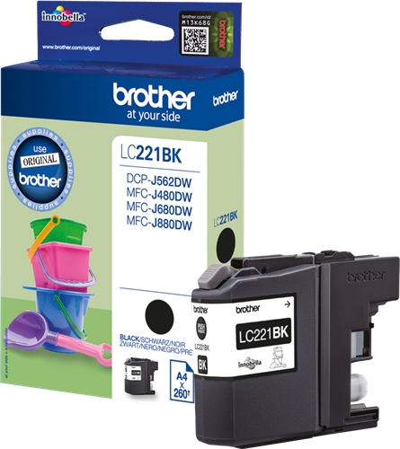 Brother LC221 Preto