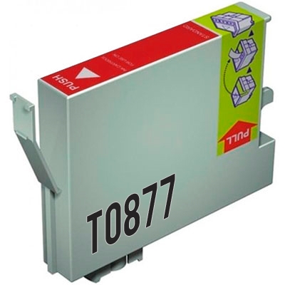 Epson T087740 Vermelho Compativel 