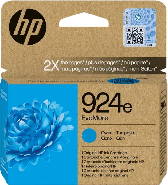 HP924e Azul Alta Capacidade - 4K0U7NE