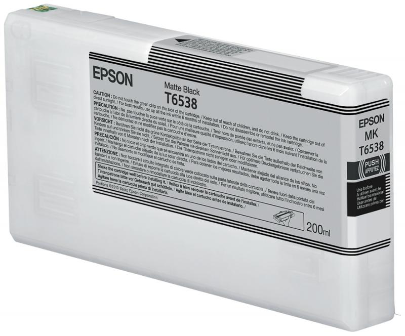 Epson T653800	Preto Matte - 200 Ml