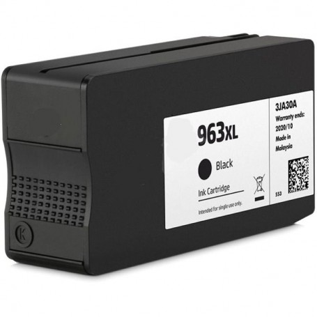 LA963XL Preto Pigmentado Generico  3JA30AE/ 3JA26AE (Chip  contra actualizacões)