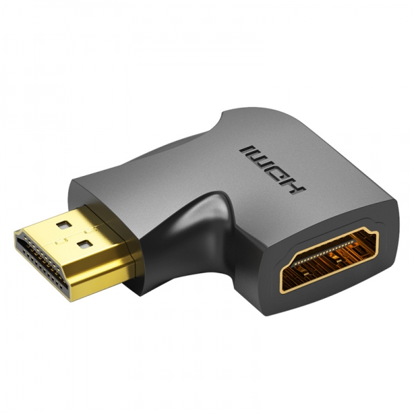 Vention Adaptador HDMI Macho a HDMI Hembra 4K 270º - Cor Preto
