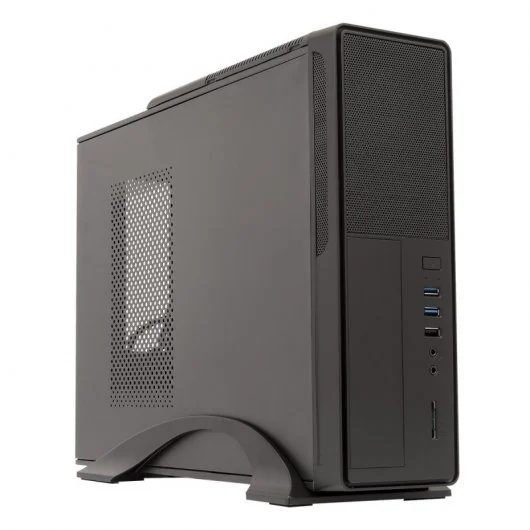 Caixa Torre Unykach UK2010 ITX/MicroATX - Fonte de alimentação de 450 W incluída - Suporta unidades de 3,5