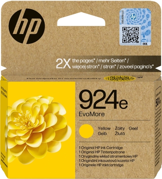 HP924e Amarelo Alta Capacidade - 4K0U9NE