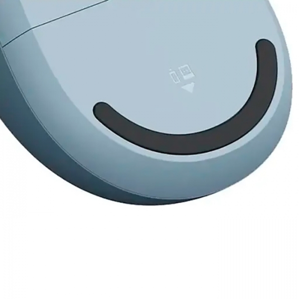 Rato sem fios Xiaomi 3 com adaptador de 2,4 GHz e Bluetooth 1200 dpi - 5 botões - Utilização para destros - Azul