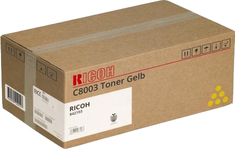 Ricoh Aficio MPC6503SP/ MPC8003SP/ IMC6500/ IMC8000 Amarelo