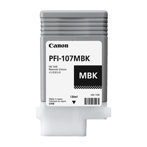 Canon Pfi107mbk	Preta Mate Pigmentada 