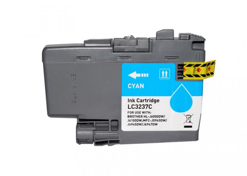 Brother Lc3237 Azul Compativel