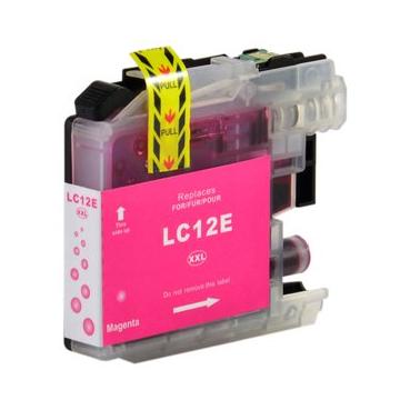Brother Lc12em		Magenta  Alta Capacidade 	Compativel 