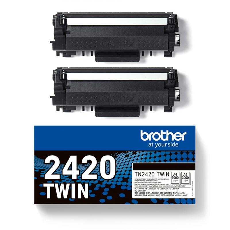 Brother TN2420 Pack  2 Unid.