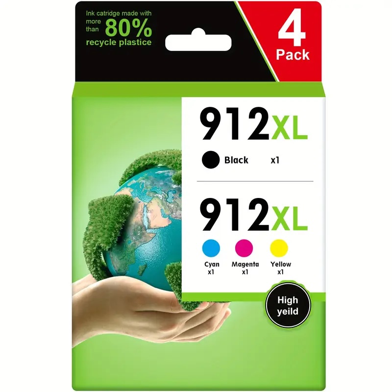 Pack 4 LA912XL - 1 Cada Cor Compatível