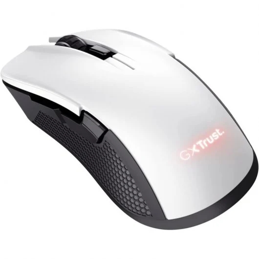 Rato sem fios para jogos Trust GXT 923W YBAR - 7200 dpi - 6 botões - Branco
